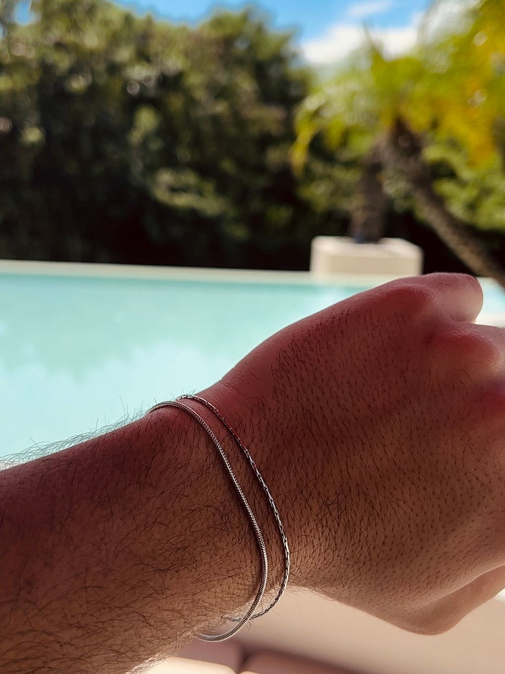 SQUARE CHAIN BRACELET